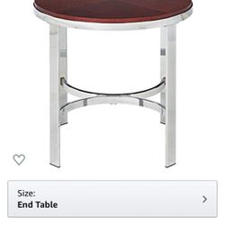 Alexandria Round End Table