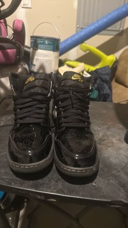 Patent leather retro 1s size 7y