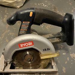 Ryobi 18v Circular Saw (Tool Only)