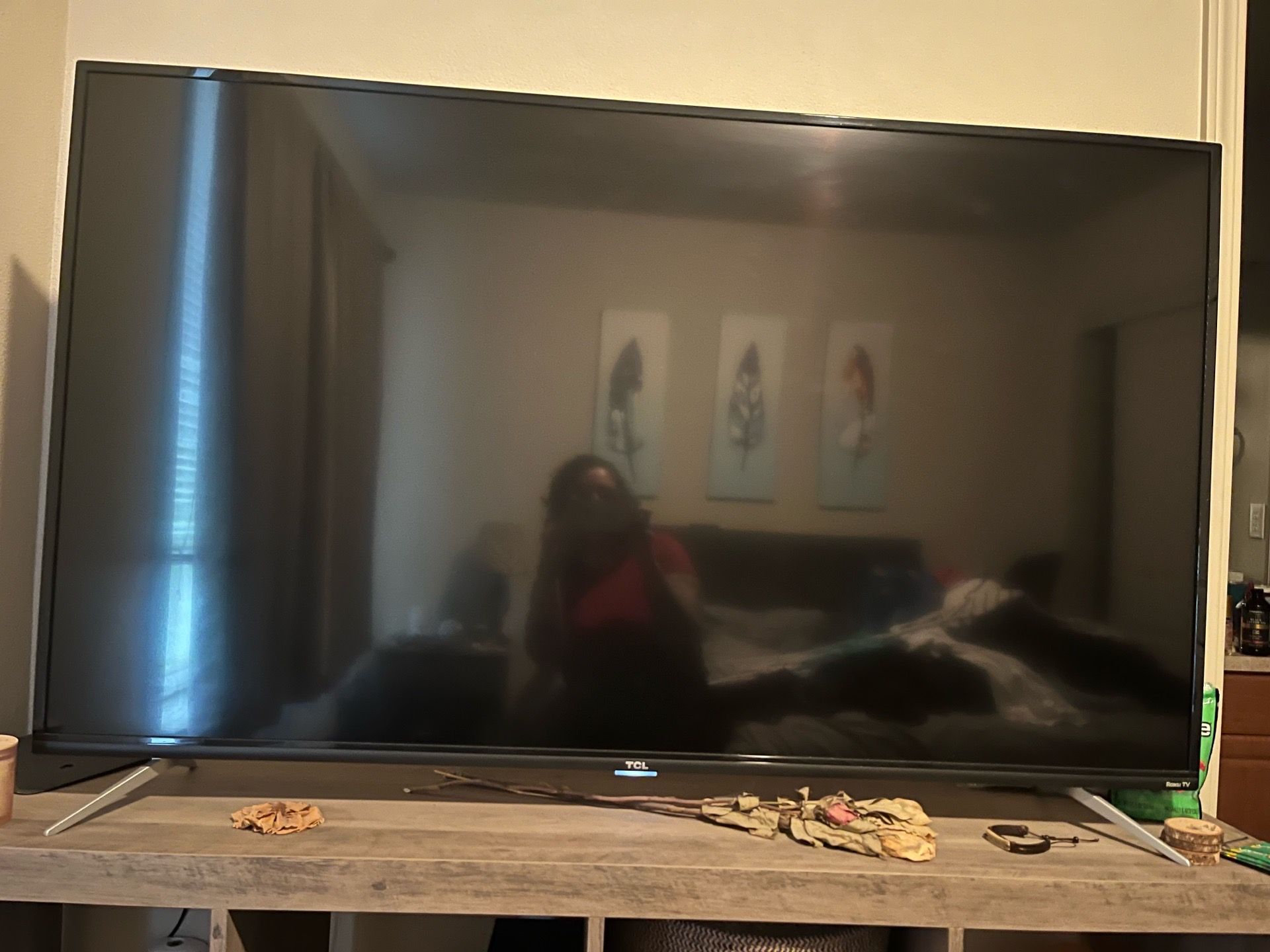 55 in TCL Roku tv