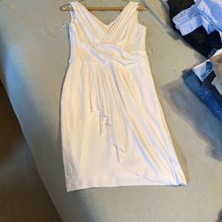 American Living White Dress, Woman Size 2