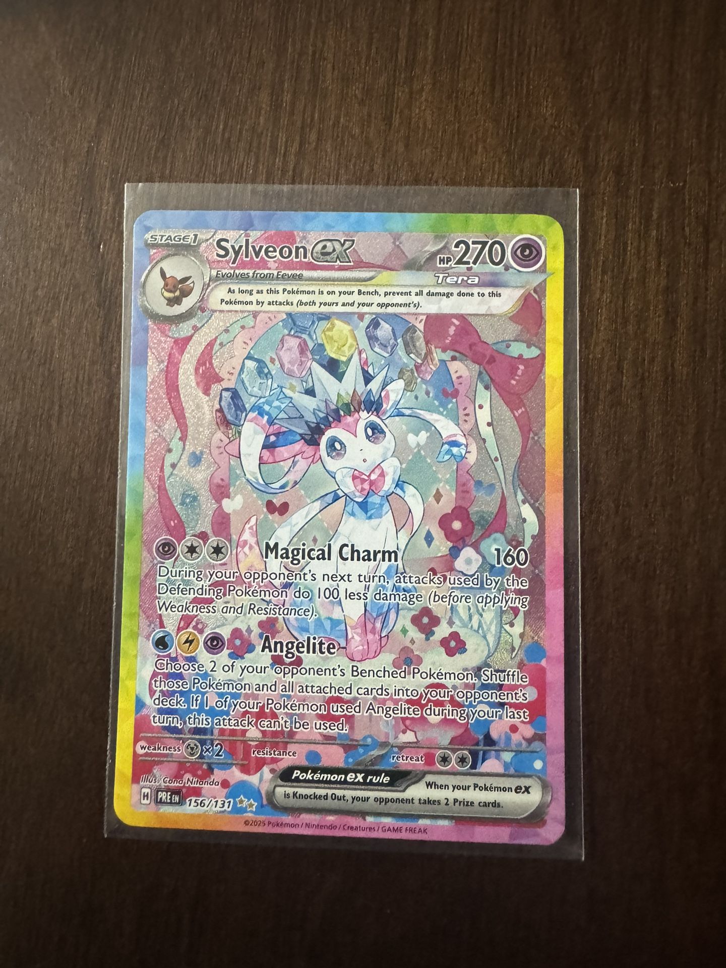 Sylveon SIR prismatic evolution