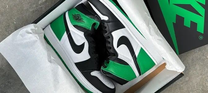 Air Jordan 1 | Lucky Green | Size 9