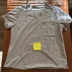 Gray Figs Scrub Top