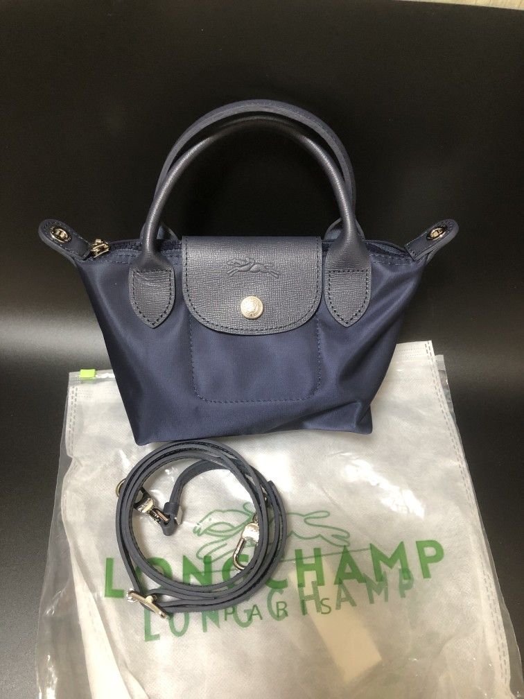 LongChamp Le Pliage Neo Mini pouch with Shoulder Strap