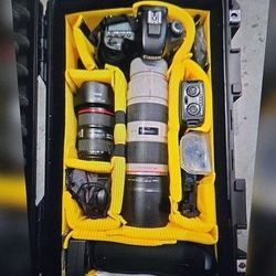 COMPLETE CANON PRO PHOTOGRAPHY PACKAGE  7D 70-200 24-70 600EX 