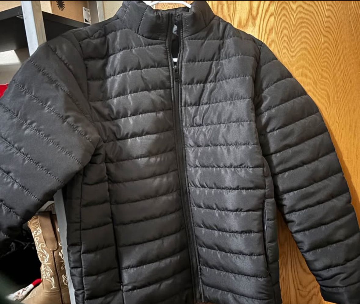 Mens Black Puffer