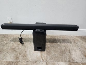 LG SH2 Soundbar with Subwoofer & Remote – Fully Working