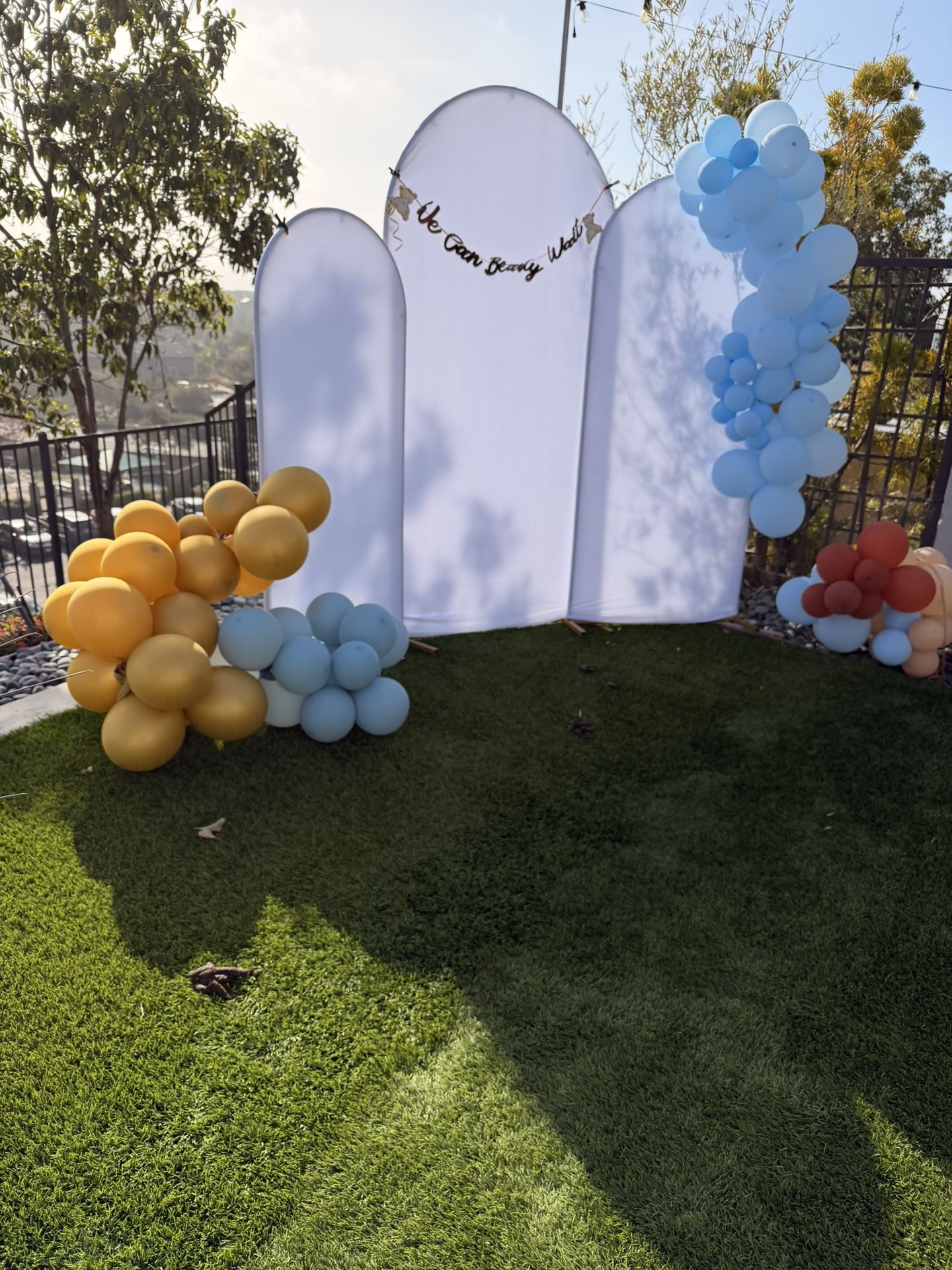 Rattan Chair & Teddy Bear