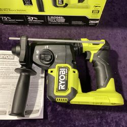🧰🛠RYOBI ONE+ HP 18V Brushless Cordless 1” SDS-PLUS Rotary Hammer Drill-NEW!(Tool Only)-$150!🧰🛠