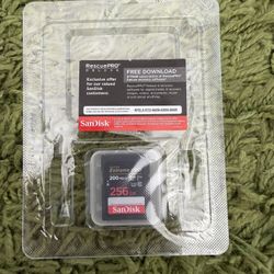 SanDisk Extreme PRO Memory Card 256GB