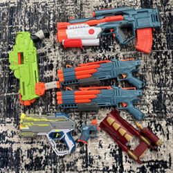 Nerf Toys Lot