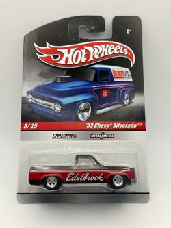 HOT WHEELS 2010 SLICK RIDES '83 CHEVY SILVERADO EDELBROCK
