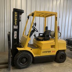 Hyster Forklift With New Engine