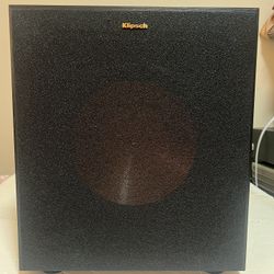 Klipsch R-100SW 10" Powered Subwoofer 300W Black