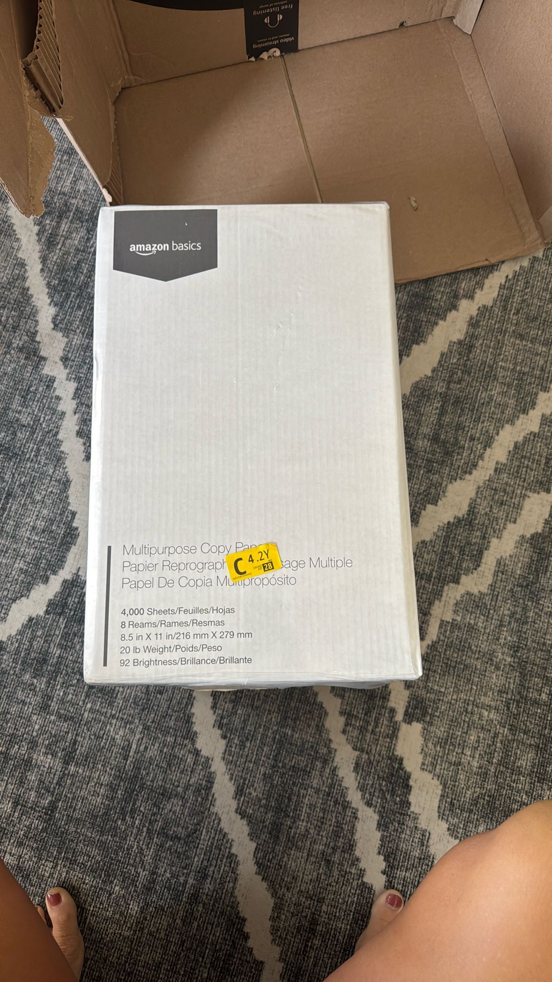 Printer Paper 8 Reams 