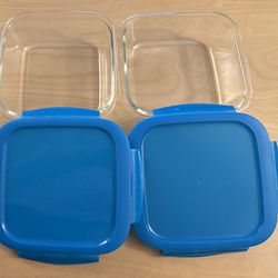 Glass Lock And Lock Storage Containers W Lids 