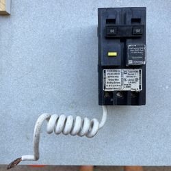 Square D GFCI 50 Breaker For A Spa