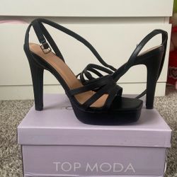 high black heels