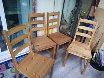 Four ikea dinning chair
