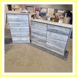 Five drawers dresser and Eight drawers dresser