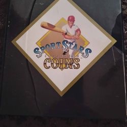 Sports  Stars Collectors Coins  Set 