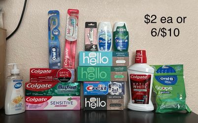 Body wash/Shampoo/Deodorant/Househole goods/Dental Care
