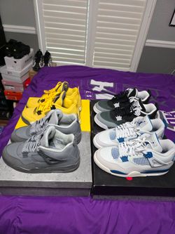 $180 each size 10 Jordan 4s no trades