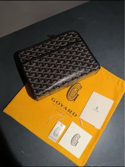 Goyard Clutch Pouch with Dust Bag and Tags