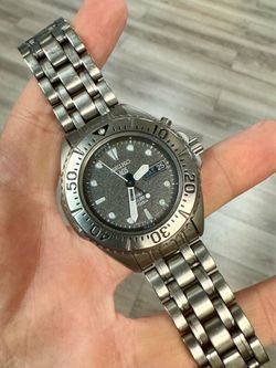 Seiko Gray Ghost Kinetic Titanium Watch