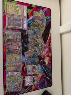 Shadowless graded and raw cards