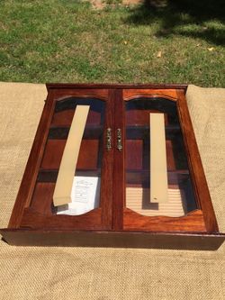 Knick knacks small cabinet