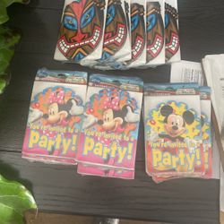 Micky Mouse Invitations 