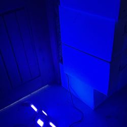 Led Black Light 2pack Remote Control 