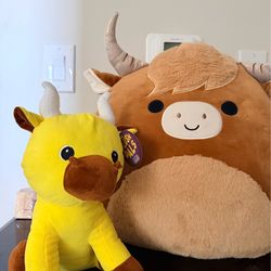 HIGHLAND COWS FAMILY Squishmallow