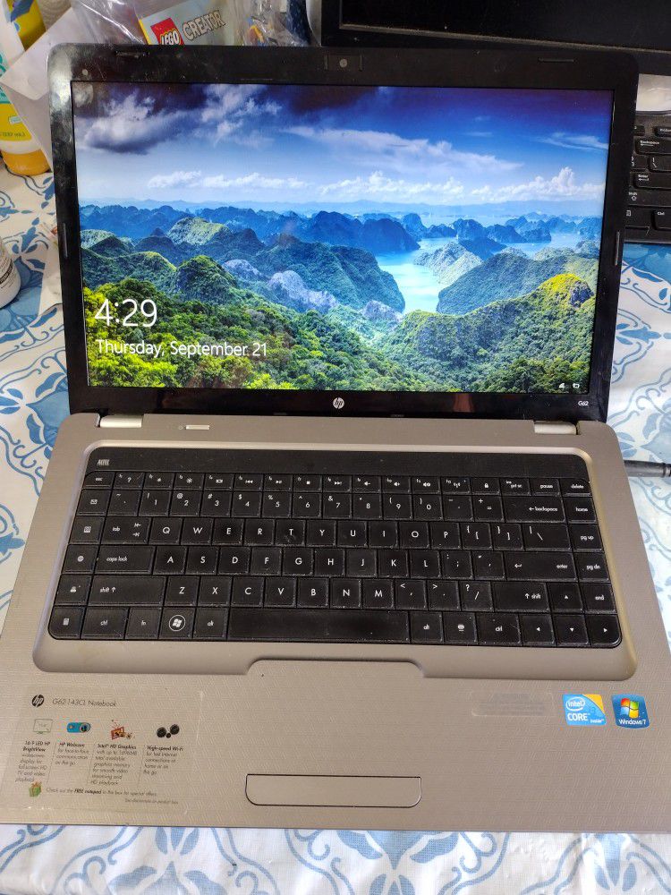 HP G62-143CL  Notebook i3 300GB HDD Windows 10 Home