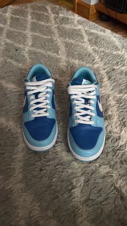 Nike Men’s Dunk Low Retro shoes Blue, size 10.5 Men’s