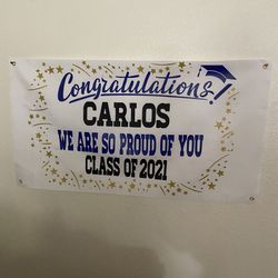 Custom Graduation Banner