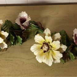 Vintage capodimonte flowers