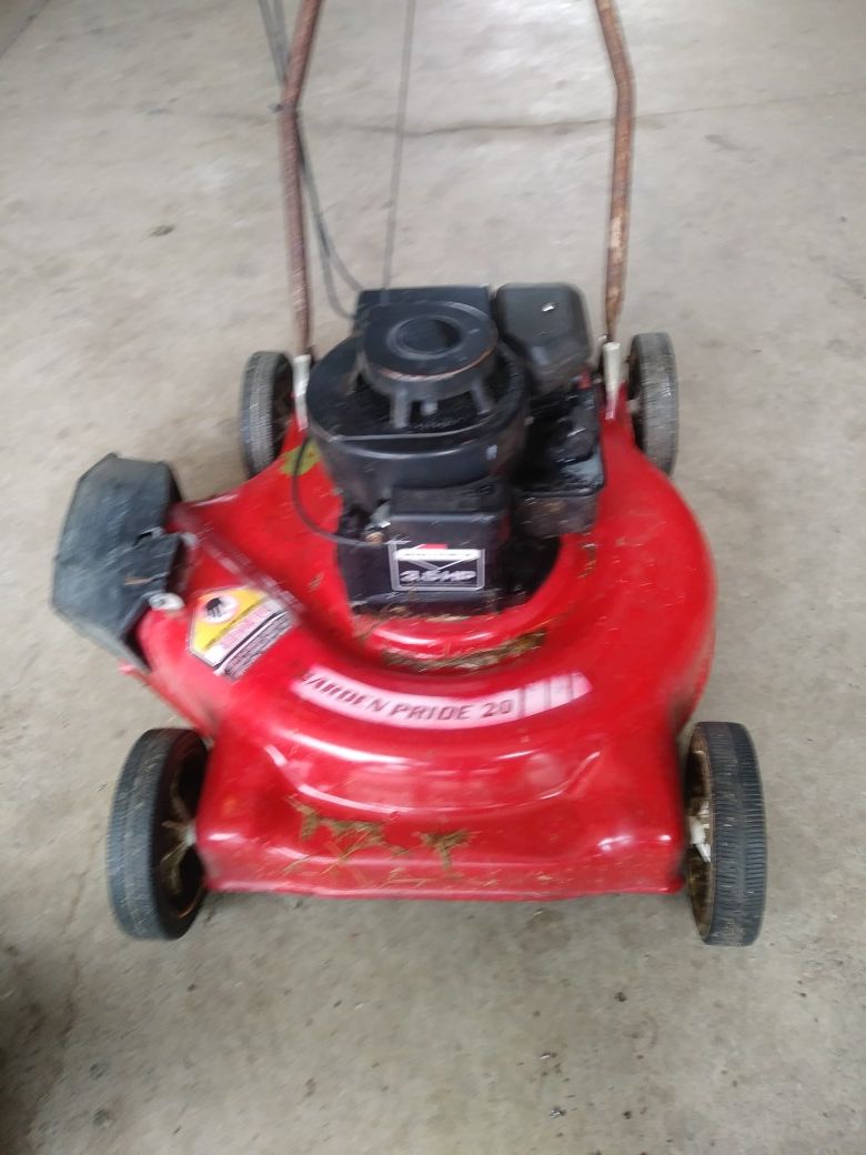 Push mower