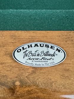 Pool table 8ft Ohaulsen  ( free delivery & set up)