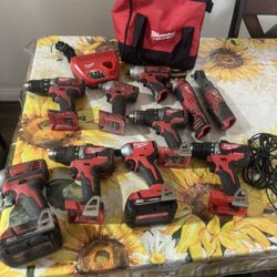 Milwaukee Tools All In Good Working Conditions