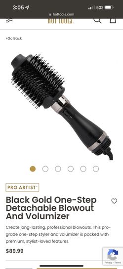 Black Gold One-Step Detachable Blowout And Volumizer