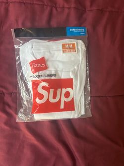 Supreme x Hanes Boxer Briefs 2-Pack Medium