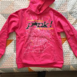 Sp5der Hoodie /Hot Pink/ 