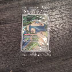 Pokemon Sealed 151 Promo Snorlax