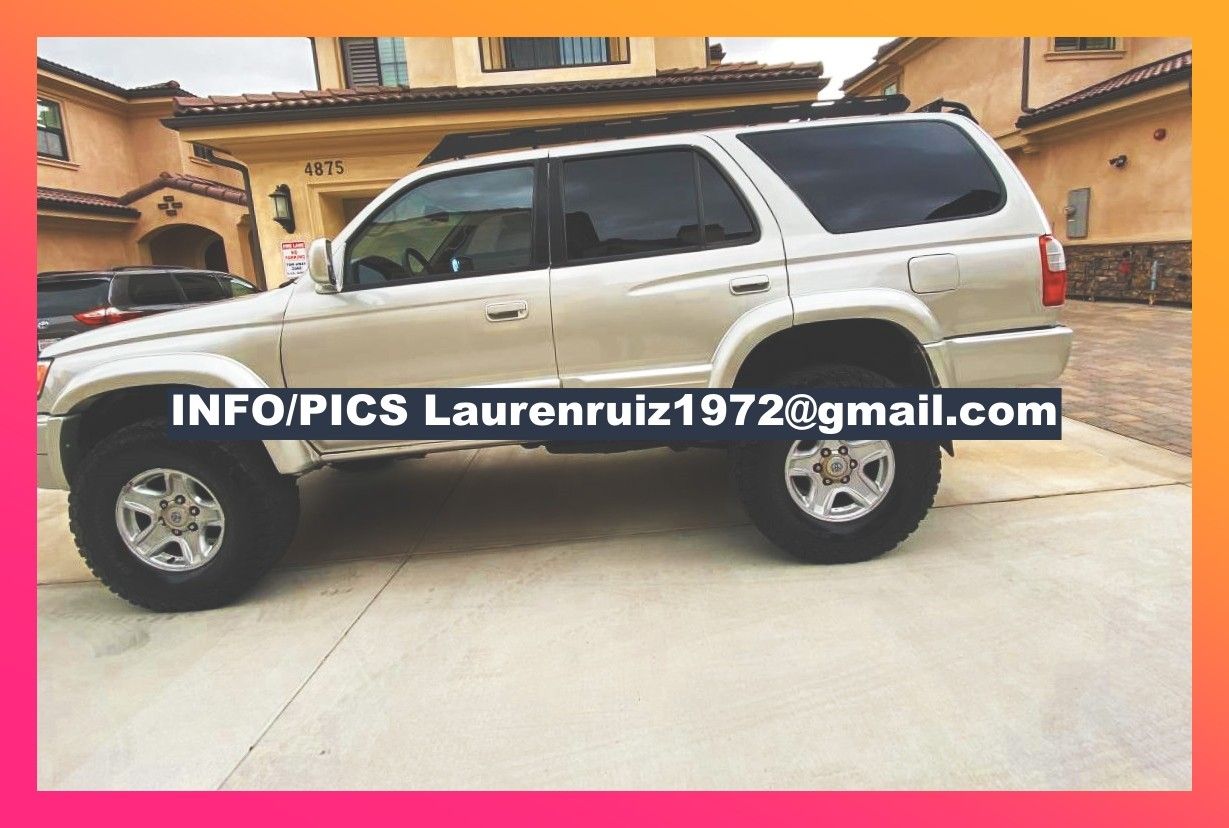 For sale' 2000 4runner toyata 4x4 fgde 16501