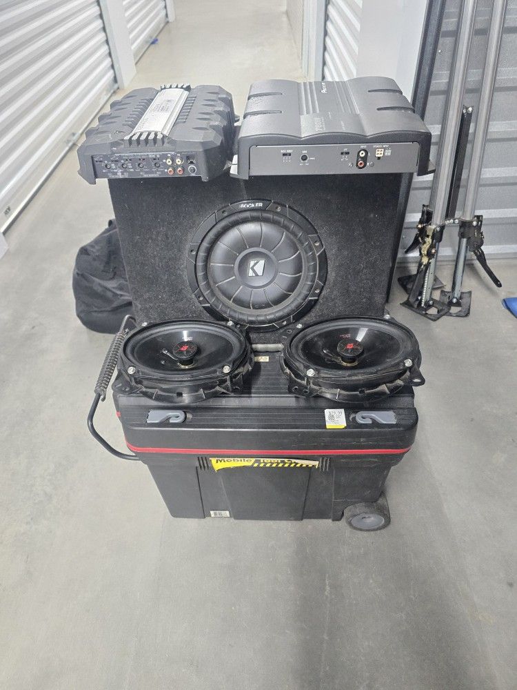 FT/FS-- Car Audio Setup. Just Add A Head Unit.