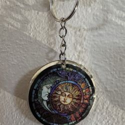 Sun/moon Keychain