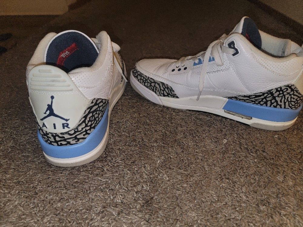 carolina 3s jordan